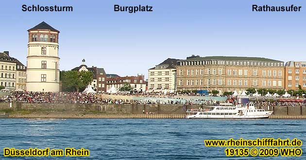 Rheinschifffahrt Dsseldorf Rhein Panoramafahrt Rundfahrt Abendfahrten Tagesfahrten Kln, Zons, Monheim, Duisburg