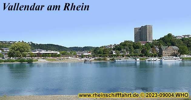 Rheinschifffahrt Vallendar, Schiffahrt Koblenz, Deutsches Eck, Festung Ehrenbreitstein, Stolzenfels